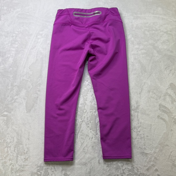 Athleta Purple Athletic Leggings Size XS Back Zip Pocket Yoga Run - Picture 7 of 8